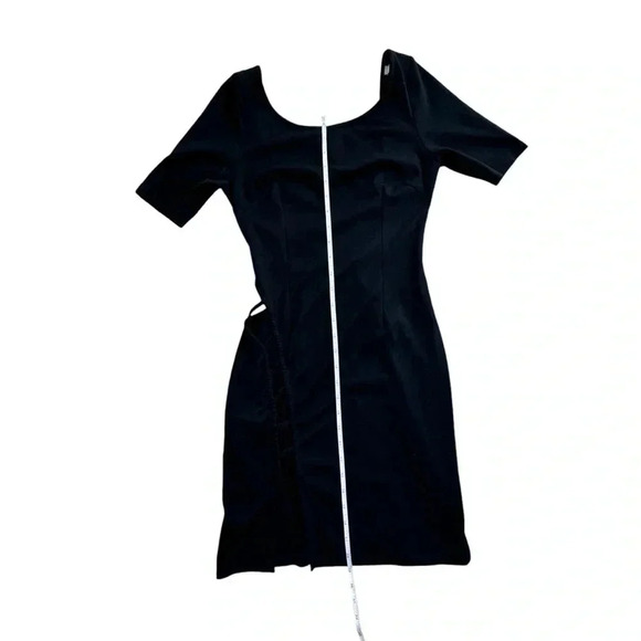 Tobi Black Bodycon Mini Open Cut Side and Back Dress Nightout Summer Small - Picture 12 of 13
